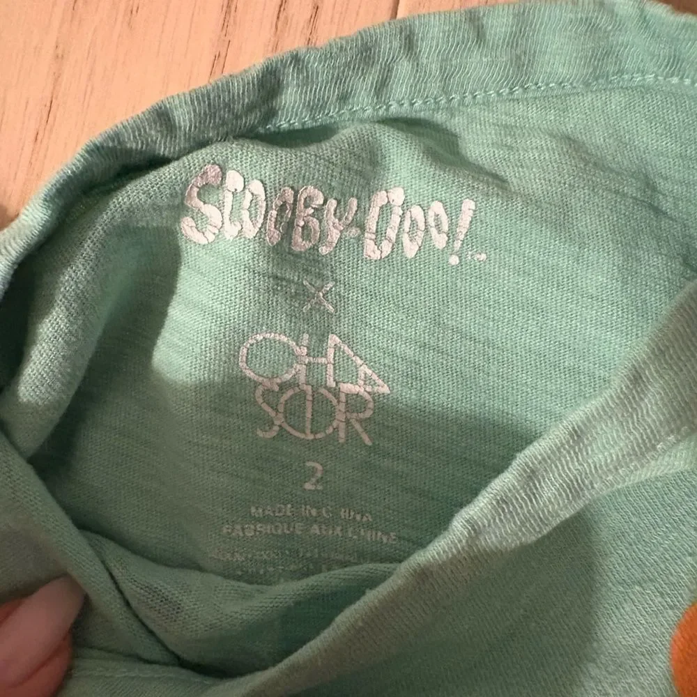 Chaser Scooby-Doo Kids Green T-Shirt